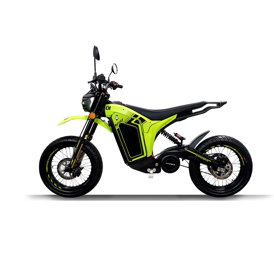 Carbon Fiber Frame 72V45Ah Lithium Battery Electric Motorcycle Mid Motor Off-road Mountain Ebike Motorcycle Dirt Ebike Jumper